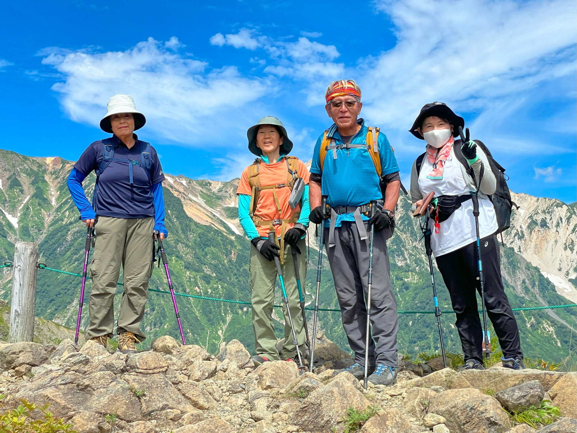 保護中: 八方尾根　(2025.8.18)